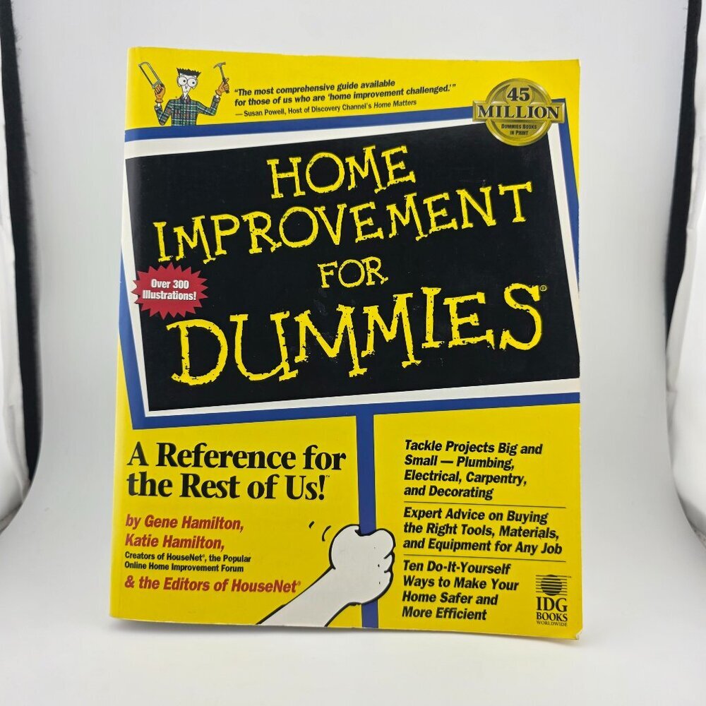 Home‎ Improvement for Dummies Book 1998